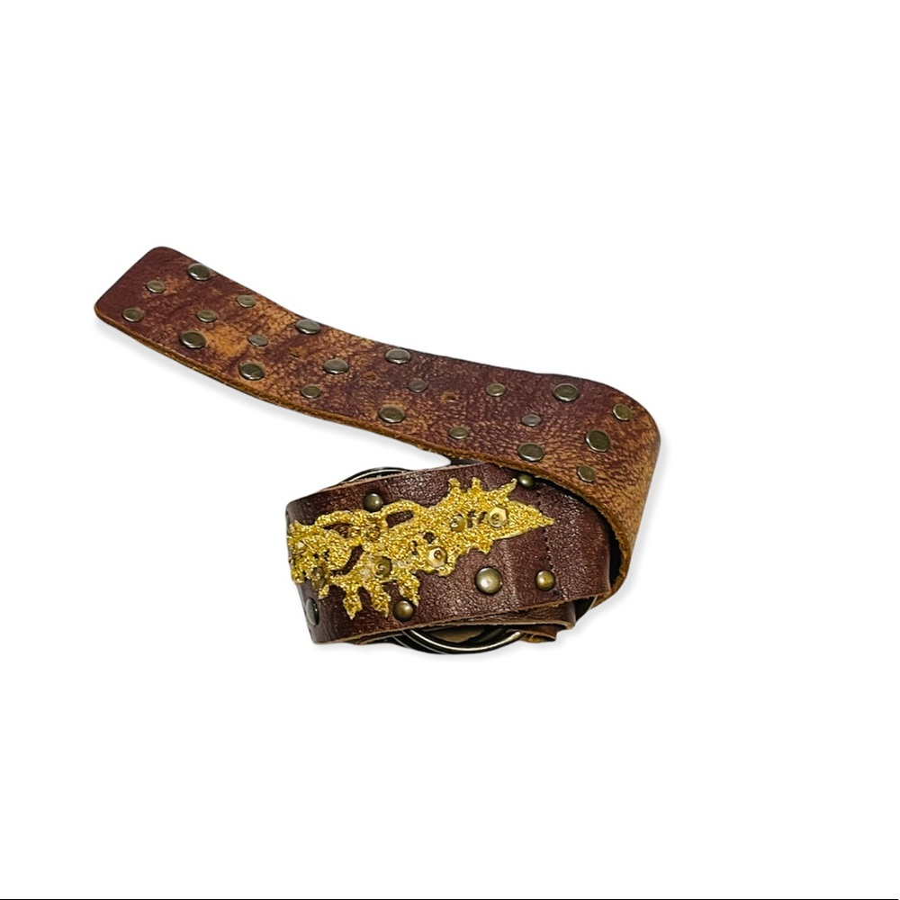 Betsey Johnson Leather Belt Size Small